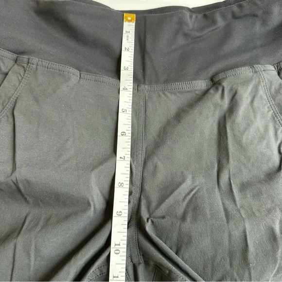 prAna Summit Joggers Black Size Medium Women’s Active Hiking Pants Athleisure - Picture 9 of 12